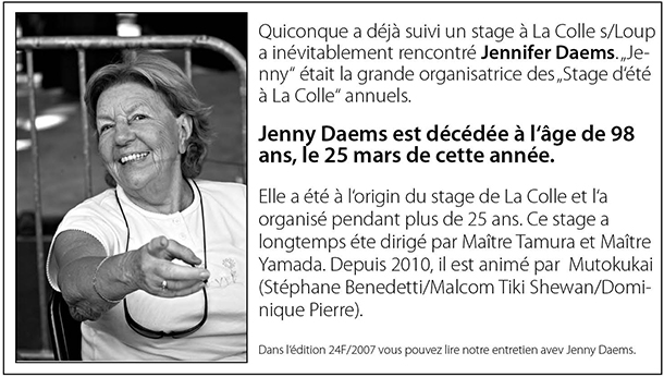 Jenny Daems et La Colle s/Loup
