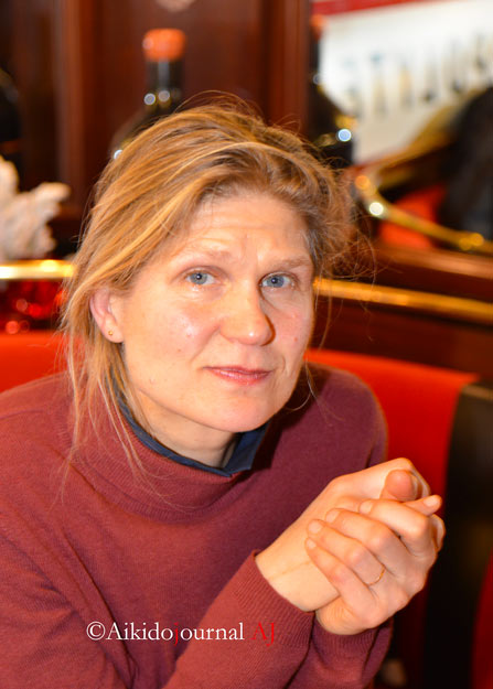 Cornelia Remmers pendant notre entrevue - Vincennes 2014.